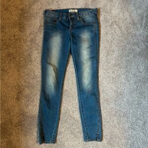 Free People Low Rise Skinny Denim Jeans
